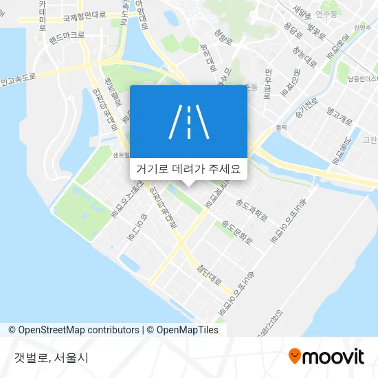 갯벌로 지도