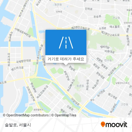솔밭로 지도