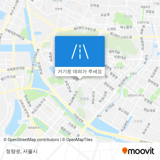 청량로 지도