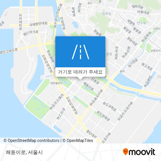 해돋이로 지도