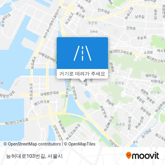 능허대로103번길 지도