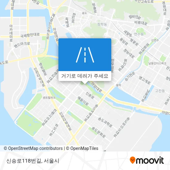 신송로118번길 지도