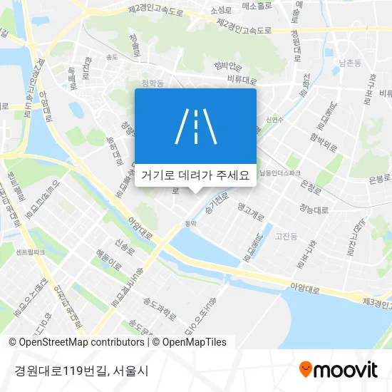 경원대로119번길 지도