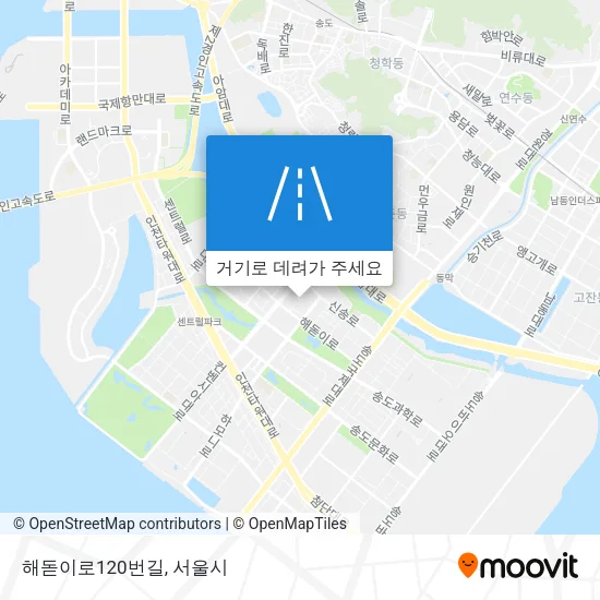 해돋이로120번길 지도