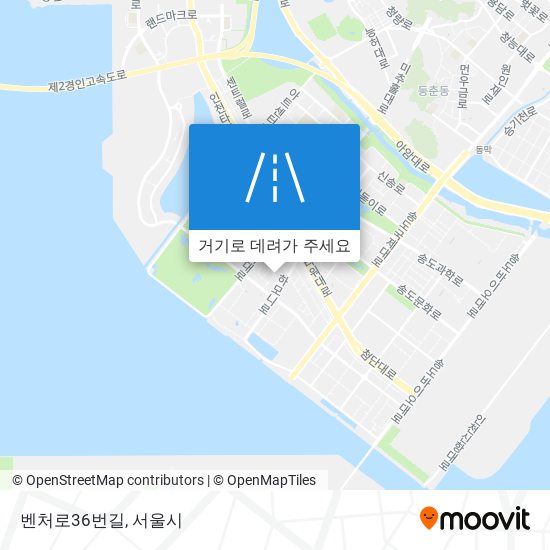 벤처로36번길 지도