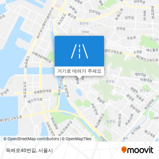 독배로40번길 지도