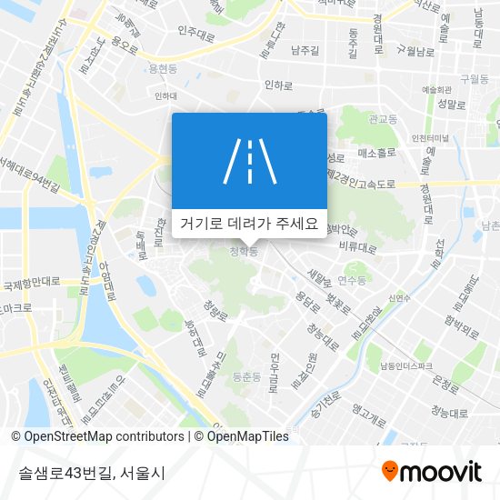 솔샘로43번길 지도