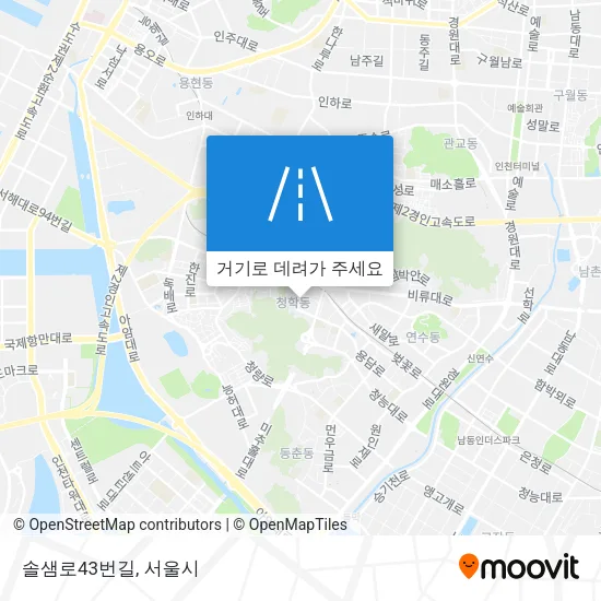솔샘로43번길 지도