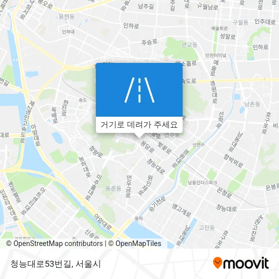 청능대로53번길 지도