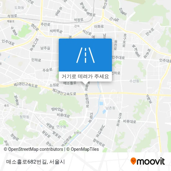 매소홀로682번길 지도