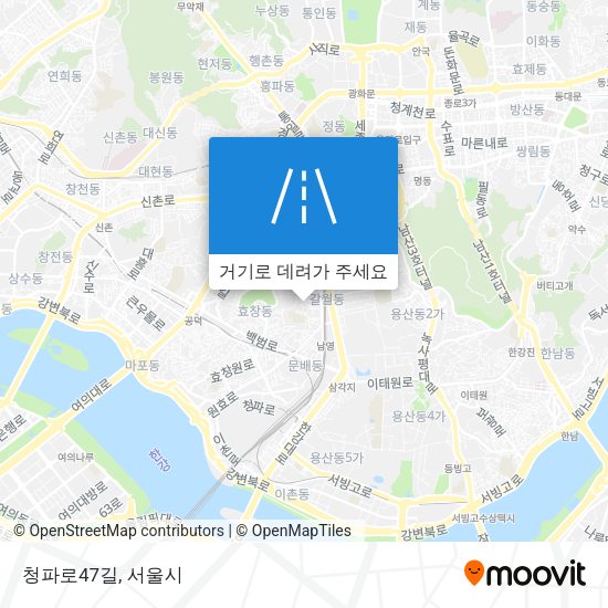 청파로47길 지도