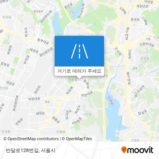 반달로128번길 지도