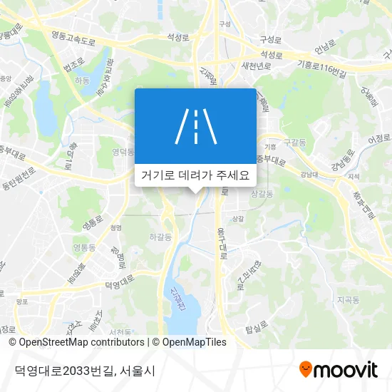덕영대로2033번길 지도