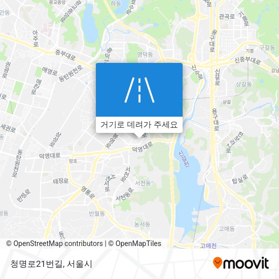 청명로21번길 지도