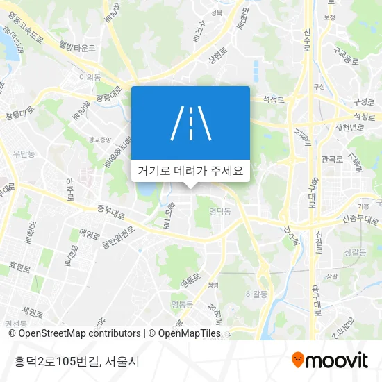 흥덕2로105번길 지도