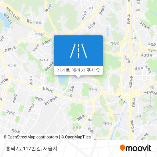 흥덕2로117번길 지도