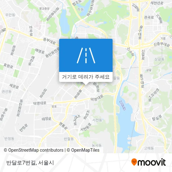 반달로7번길 지도