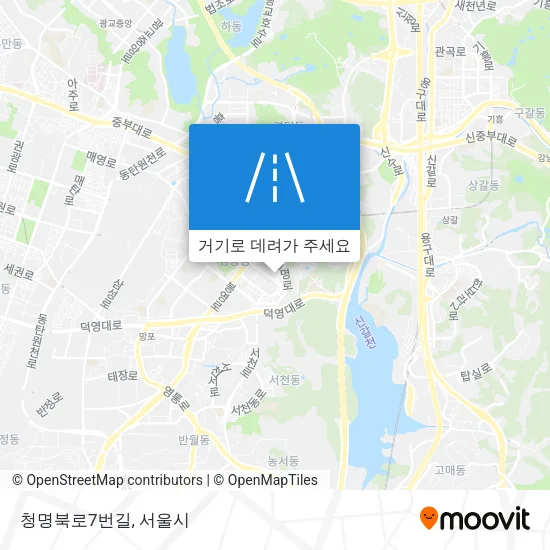 청명북로7번길 지도
