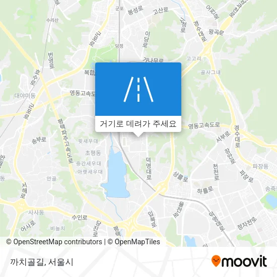 까치골길 지도
