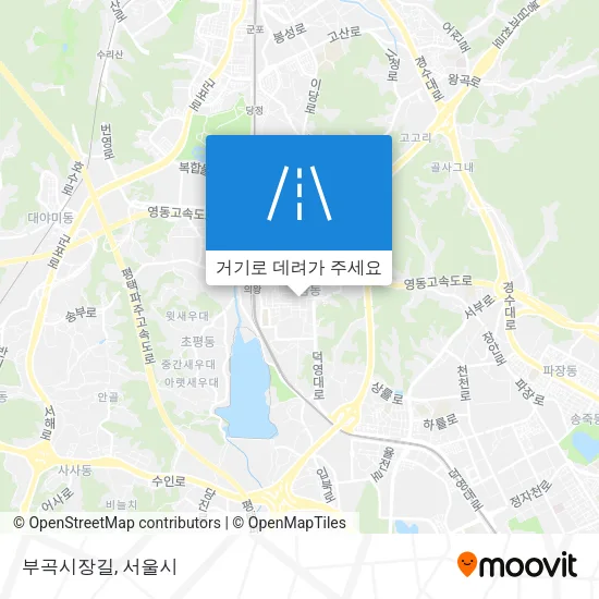 부곡시장길 지도