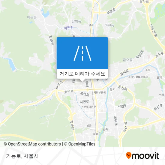 가능로 지도