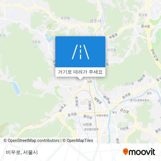비우로 지도
