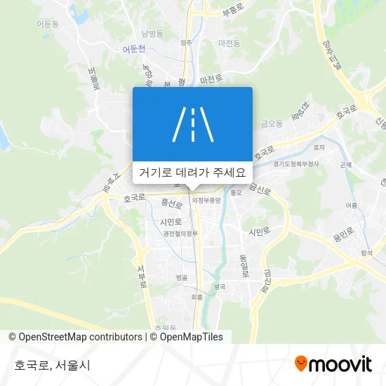 호국로 지도