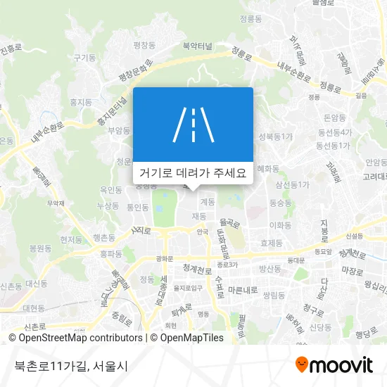 북촌로11가길 지도