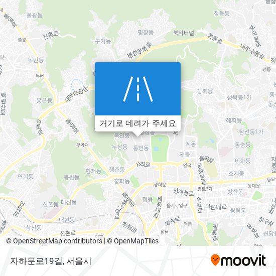 자하문로19길 지도