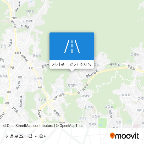진흥로22나길 지도