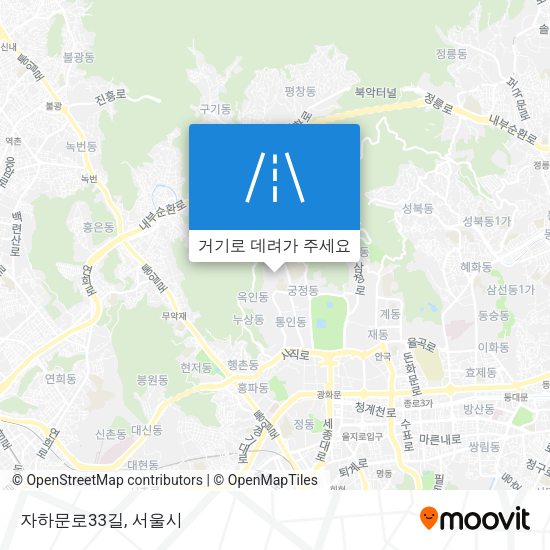 자하문로33길 지도