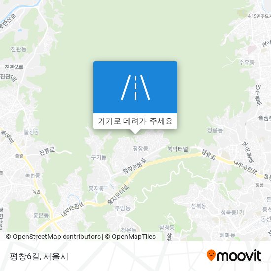 평창6길 지도