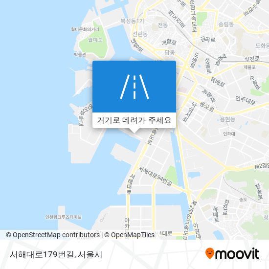 서해대로179번길 지도