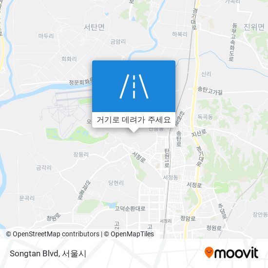 Songtan Blvd 지도