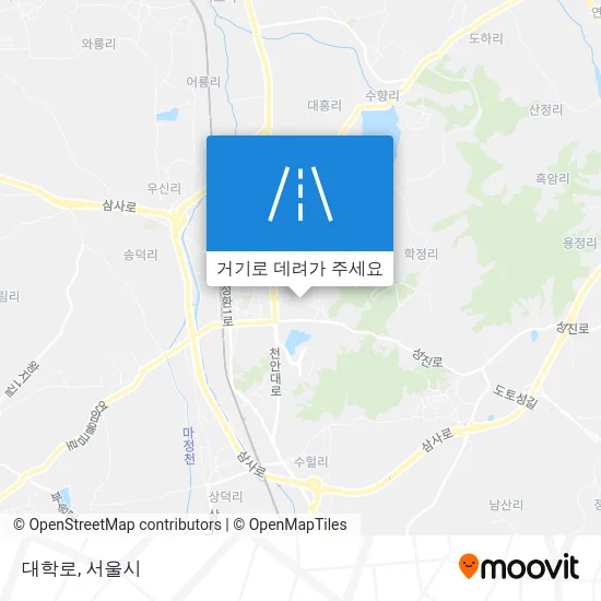 대학로 지도