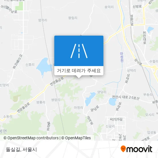 돌실길 지도