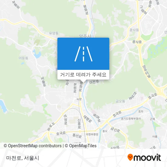 마전로 지도