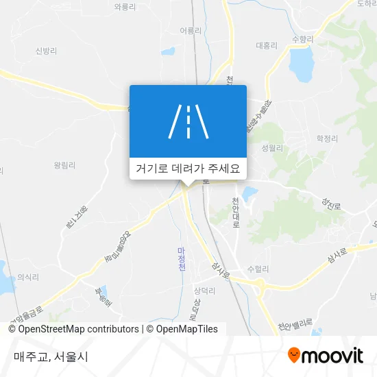 매주교 지도