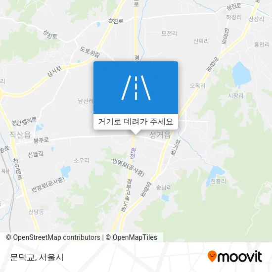 문덕교 지도