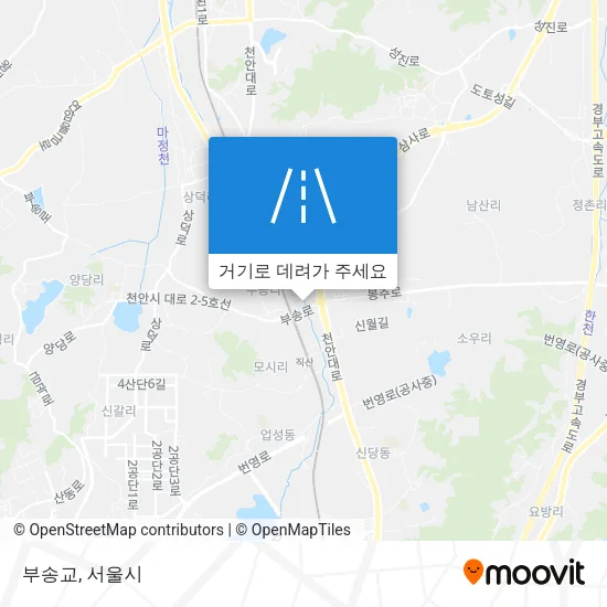부송교 지도