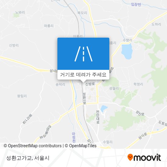 성환고가교 지도