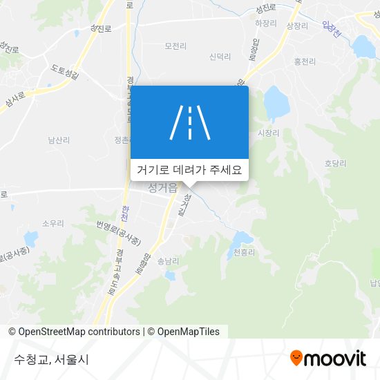 수청교 지도