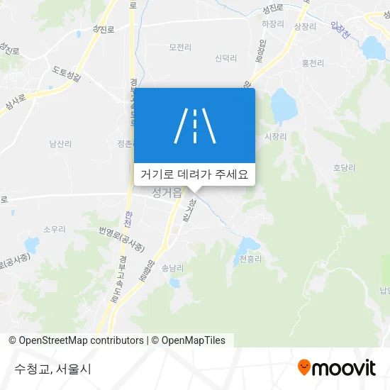 수청교 지도