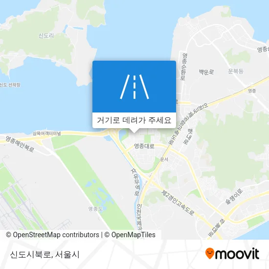 신도시북로 지도