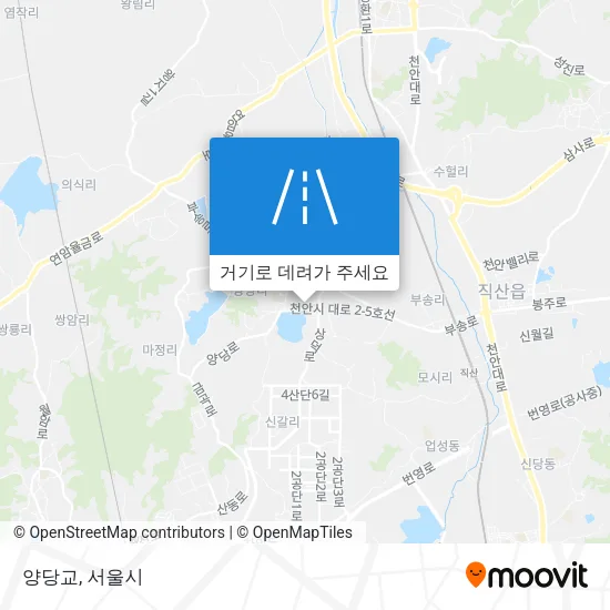 양당교 지도