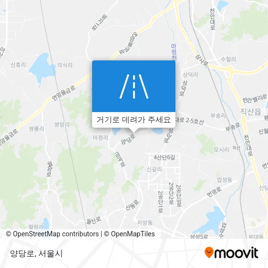 양당로 지도