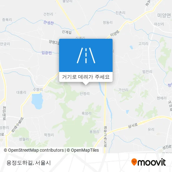용정도하길 지도