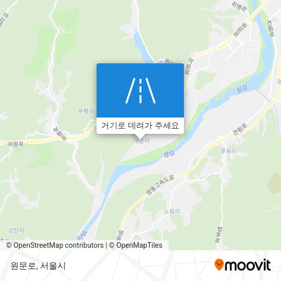 원문로 지도