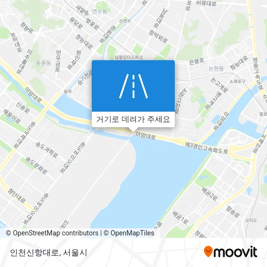 인천신항대로 지도