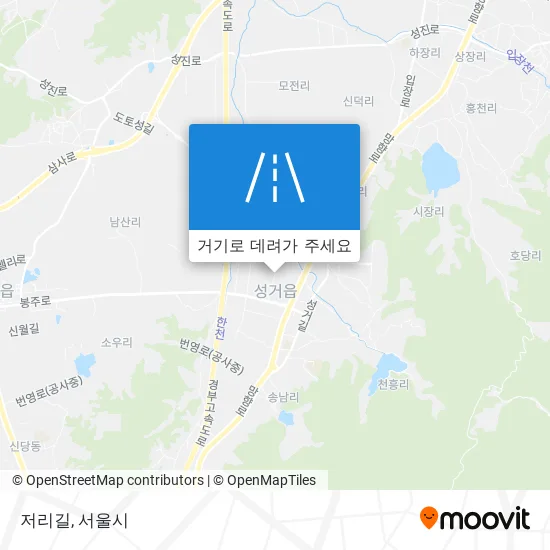 저리길 지도